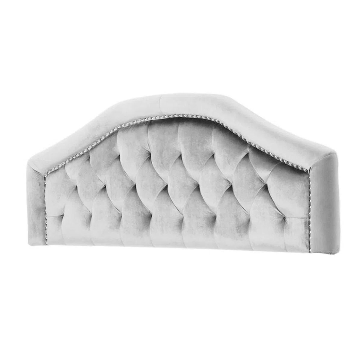 MAVISAC - Cabecera Reina Mavisac Plaza Y Media Color Blanco - Ultra Cuero