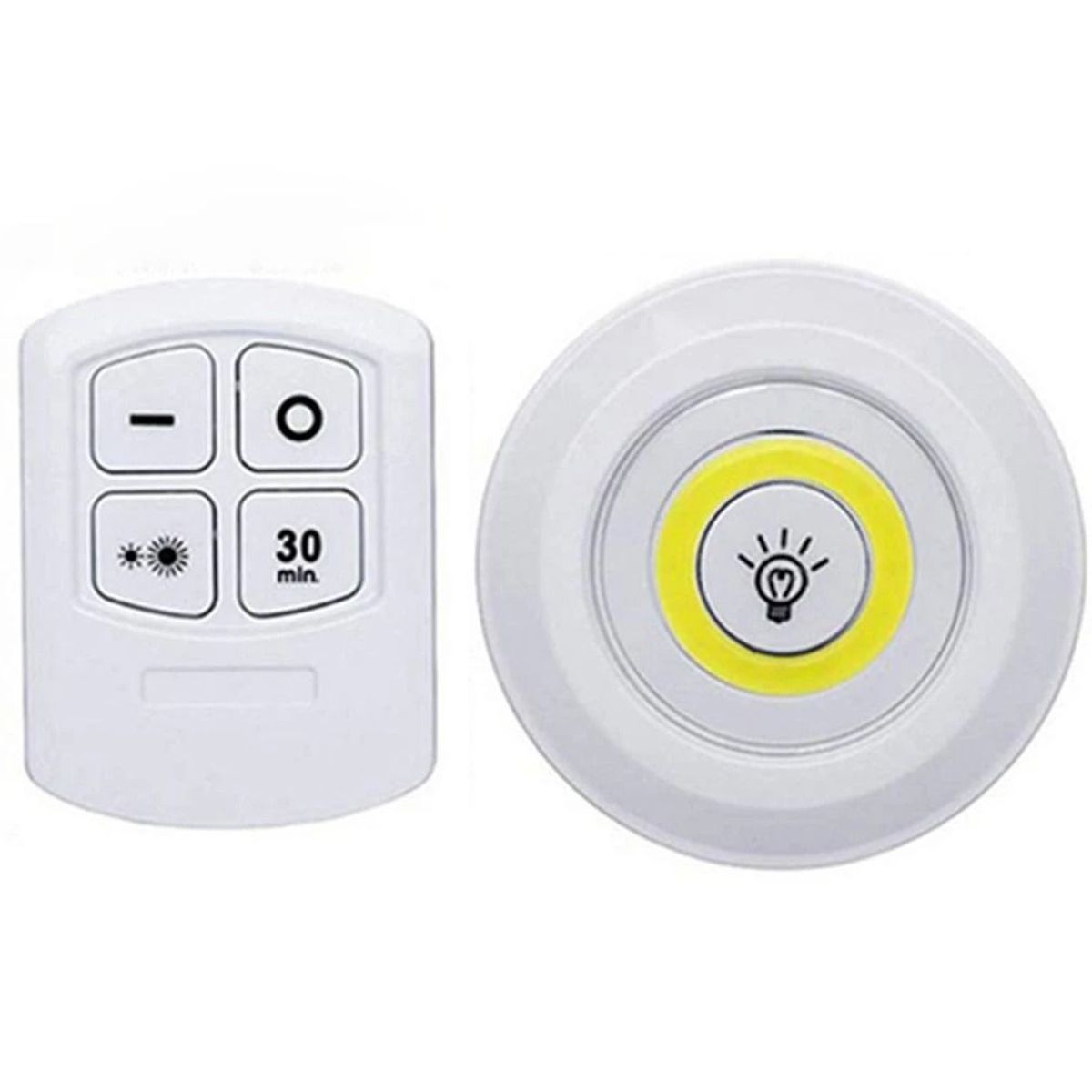 OEM - Luz LED con Control Remoto Apagado Automatico 30min