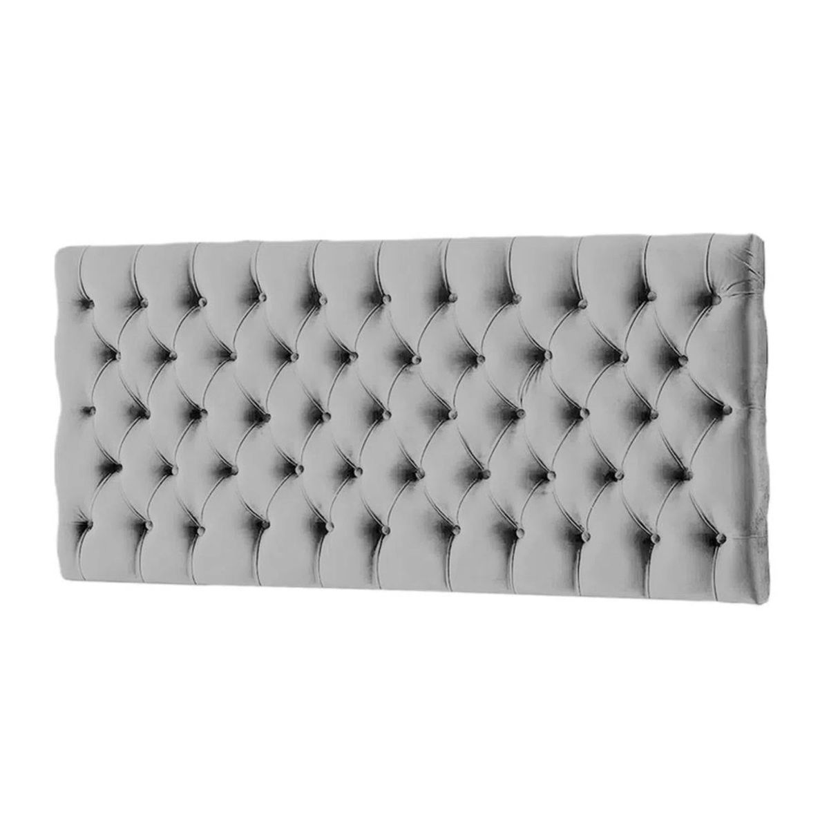 MAVISAC - Cabecera Majestic Mavisac Plaza King Color Plata - Tela