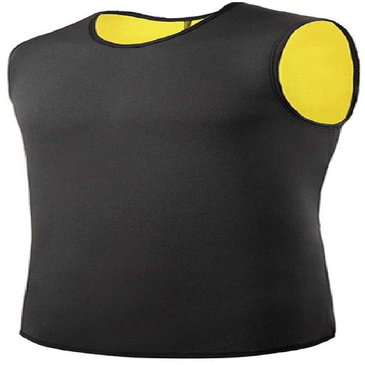 ALPHA GYM - Chaleco reductor efecto térmico para varón chaleco de neopreno