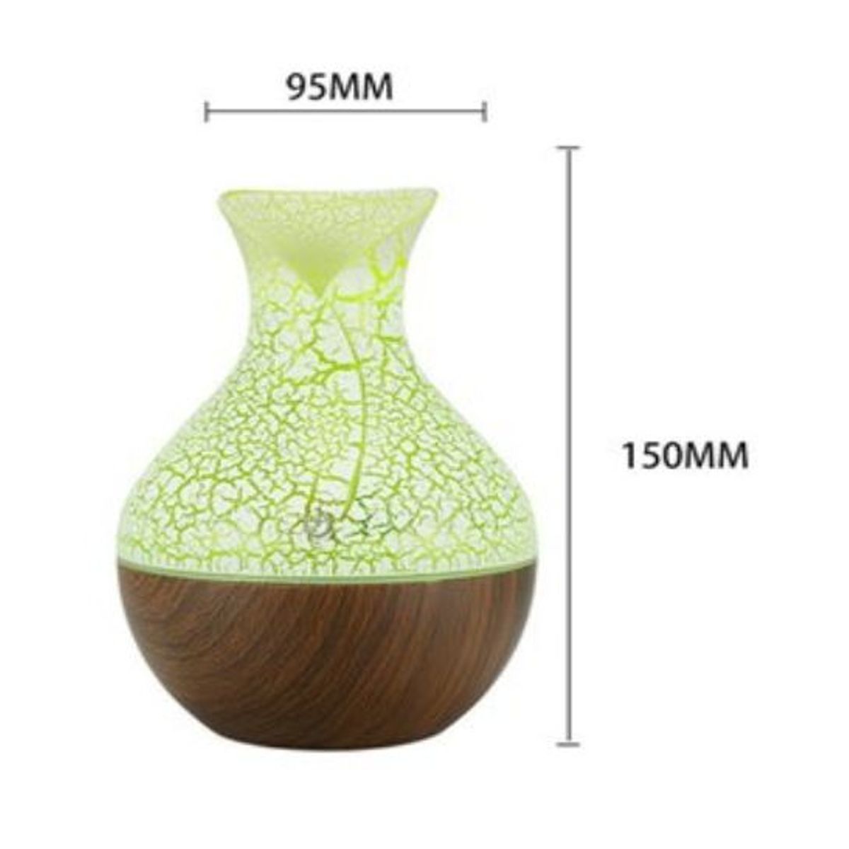 GENERICO - Humificador con luces Led Difusor Usb 130ml