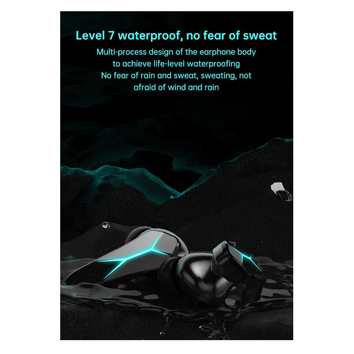 TWS - Audifono Bluetooth X7 Gamer 2023 Hasta 7H Music