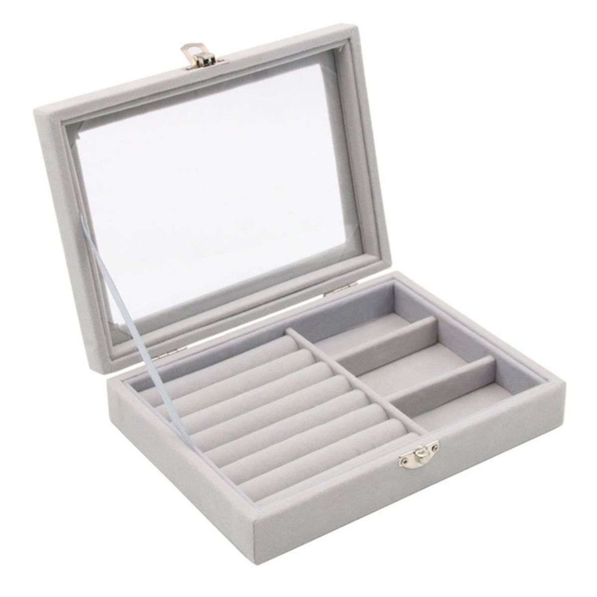 INSPIRA - Joyero Caja Organizadora Portátil Terciopelo