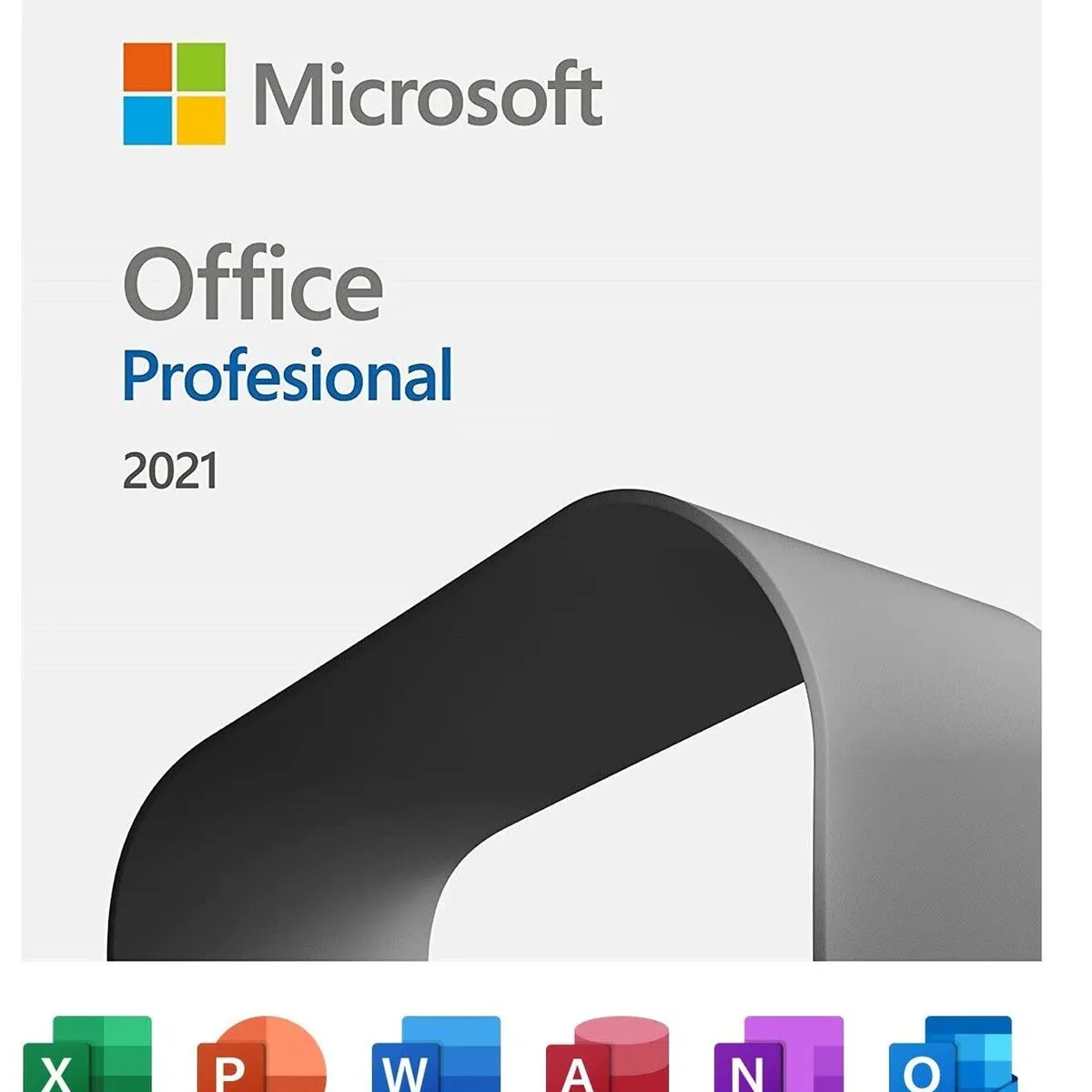 MICROSOFT - Licencia Office 2021 Profesional Plus Retail 1 PC Global ESD