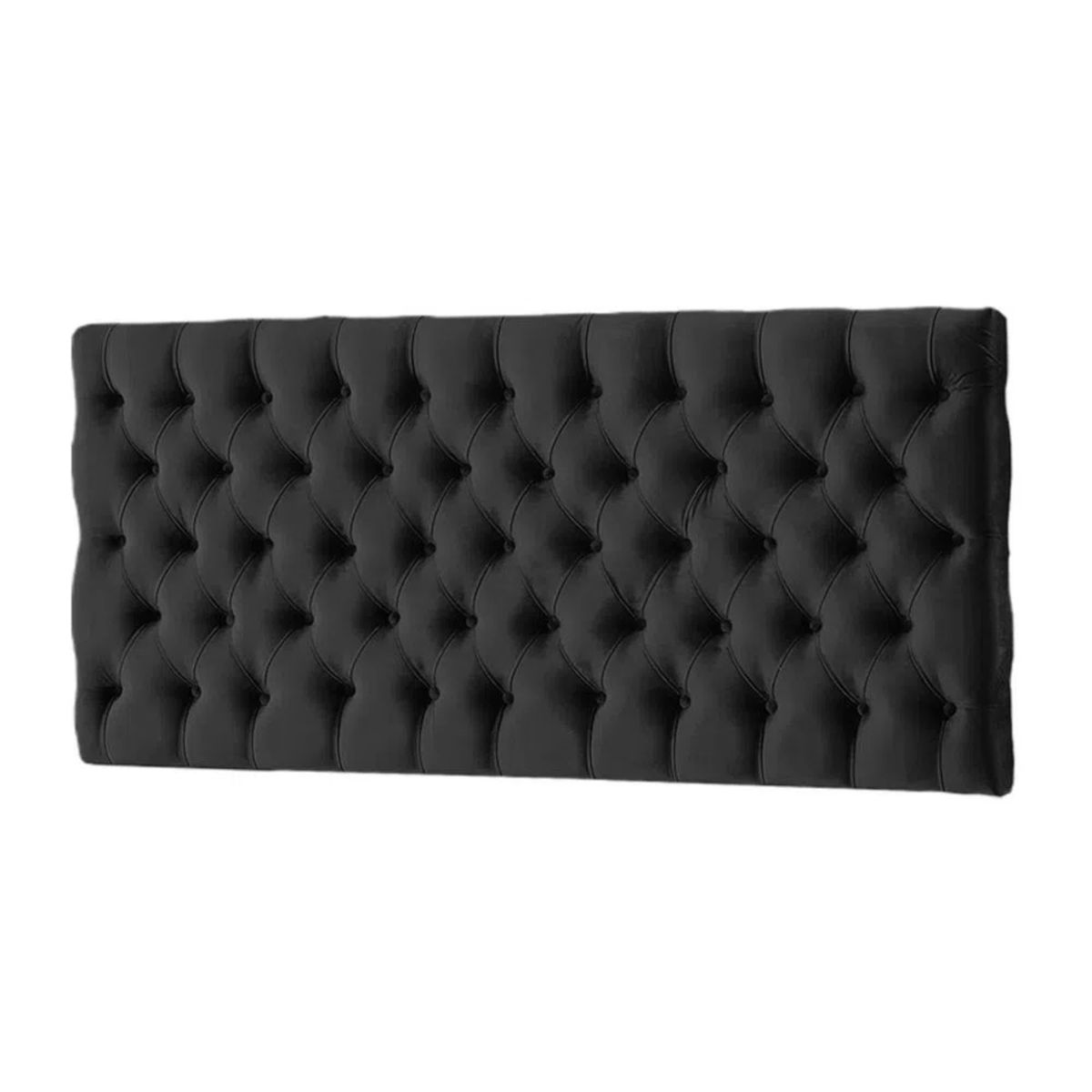 MAVISAC - Cabecera Majestic Mavisac Plaza Queen Color Negro - Tela