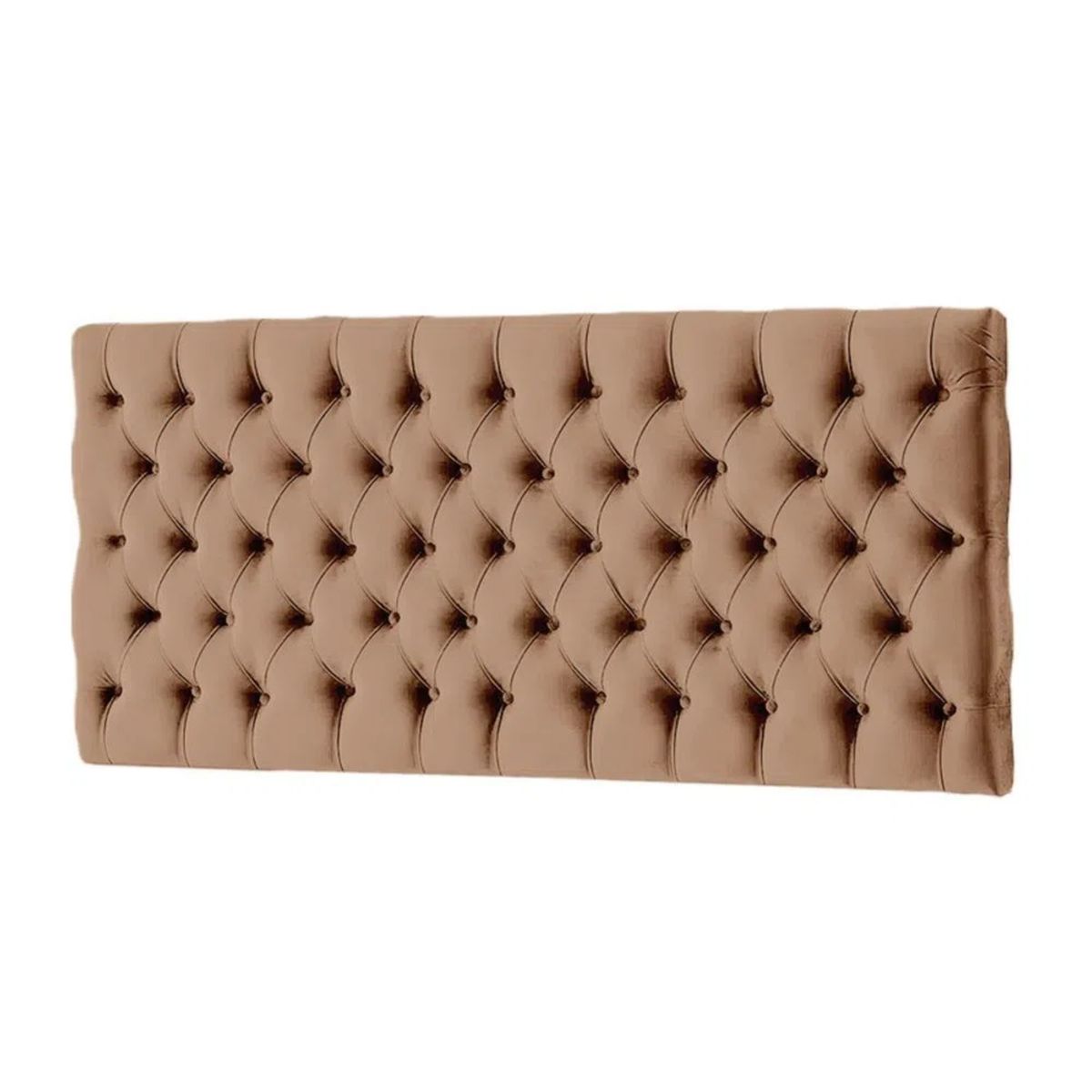 MAVISAC - Cabecera Majestic Mavisac Plaza Queen Color Camello - Tela