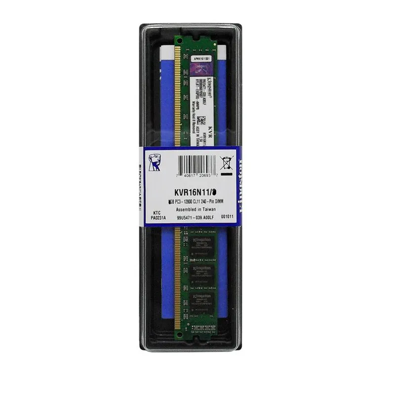 KINGSTON - Memoria Ram Ddr3 - 4gb 1600mhz - Kingston Para Pc