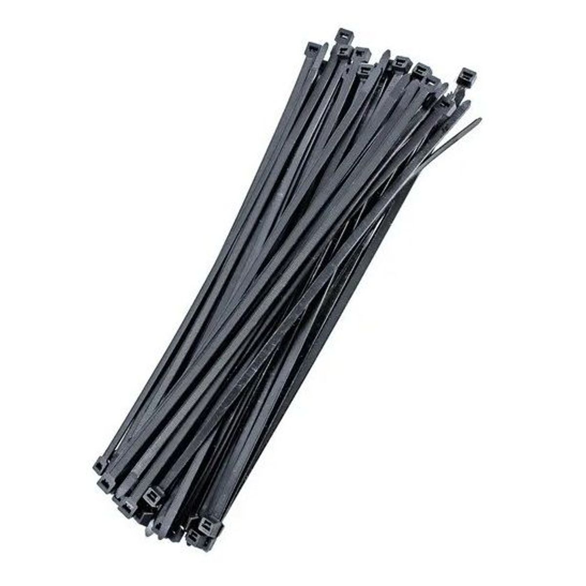 GENERICO - Precinto de Seguridad 200mm X 25mm - Negro