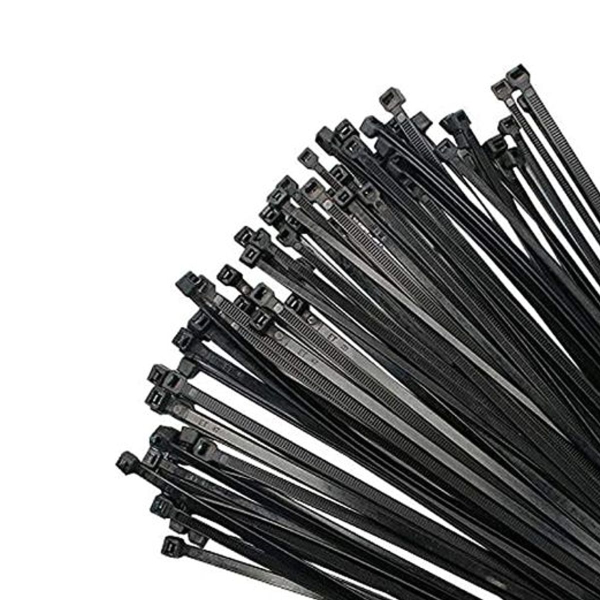 GENERICO - Precinto de Seguridad 200mm X 25mm - Negro