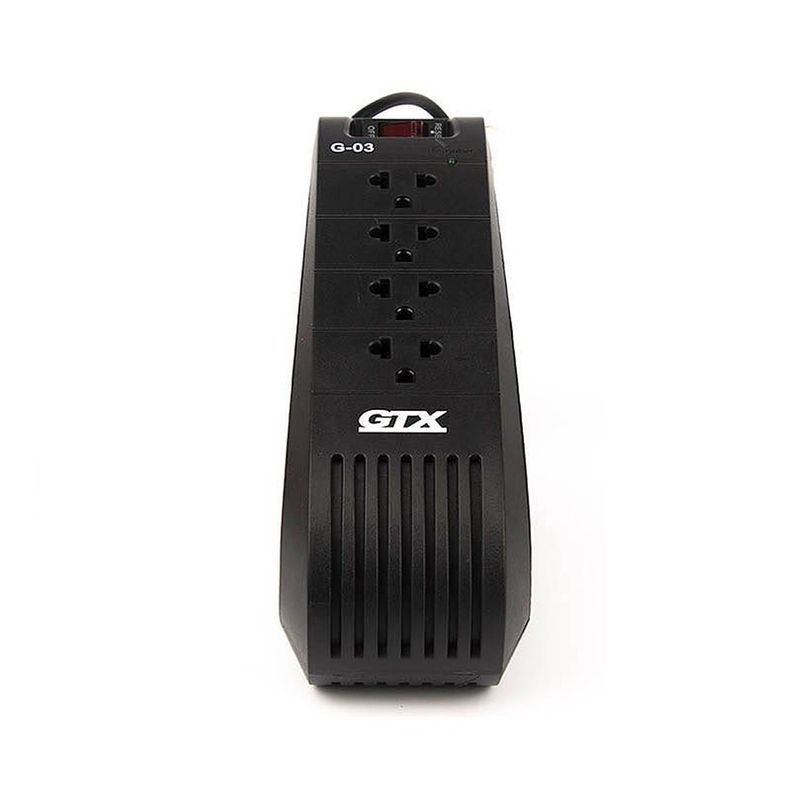 GENERICO - Estabilizador de Voltaje GTX G-03 4 salidas 1000VA