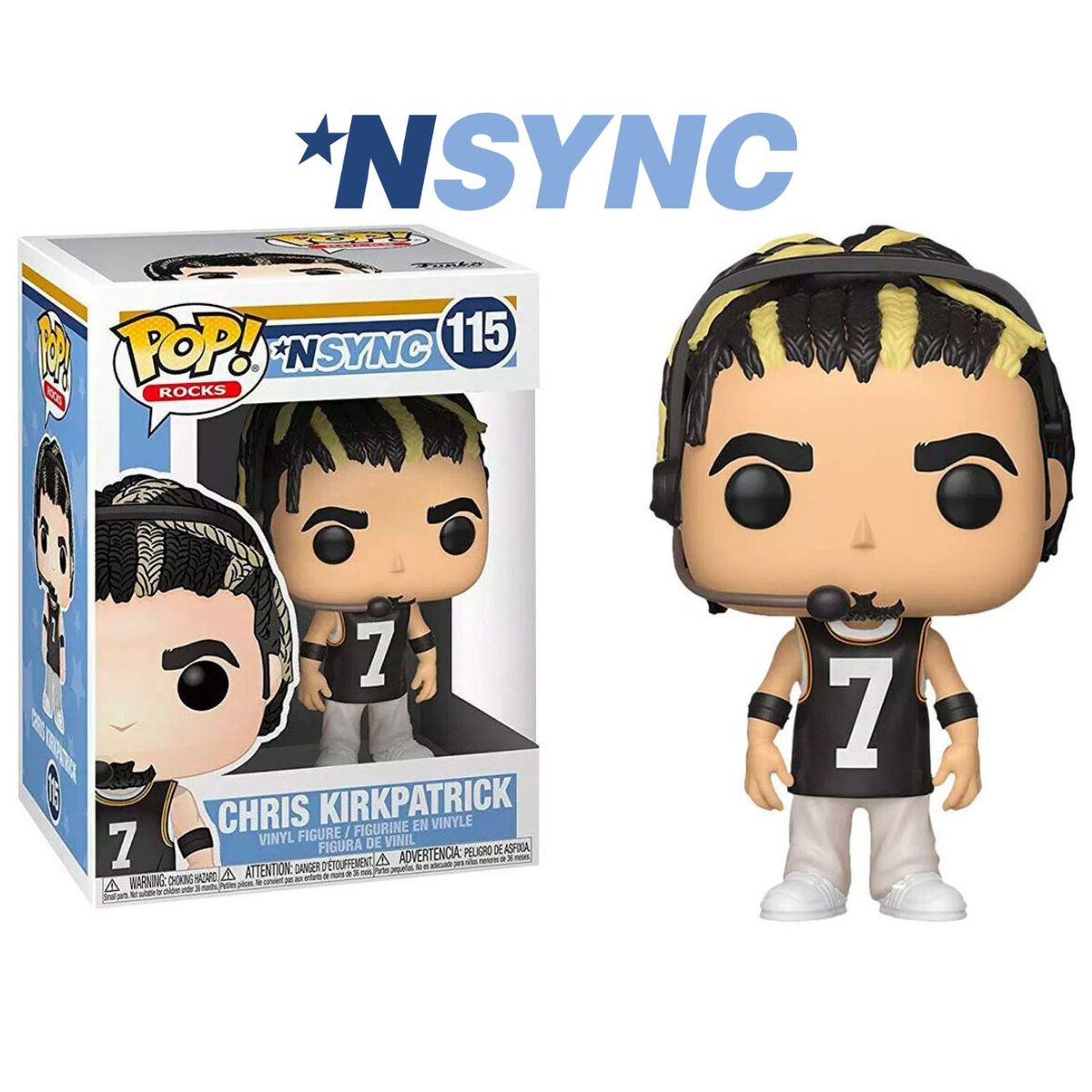 FUNKO - Funko Pop Rocks Nsync - Chris Kirkpatrick 115