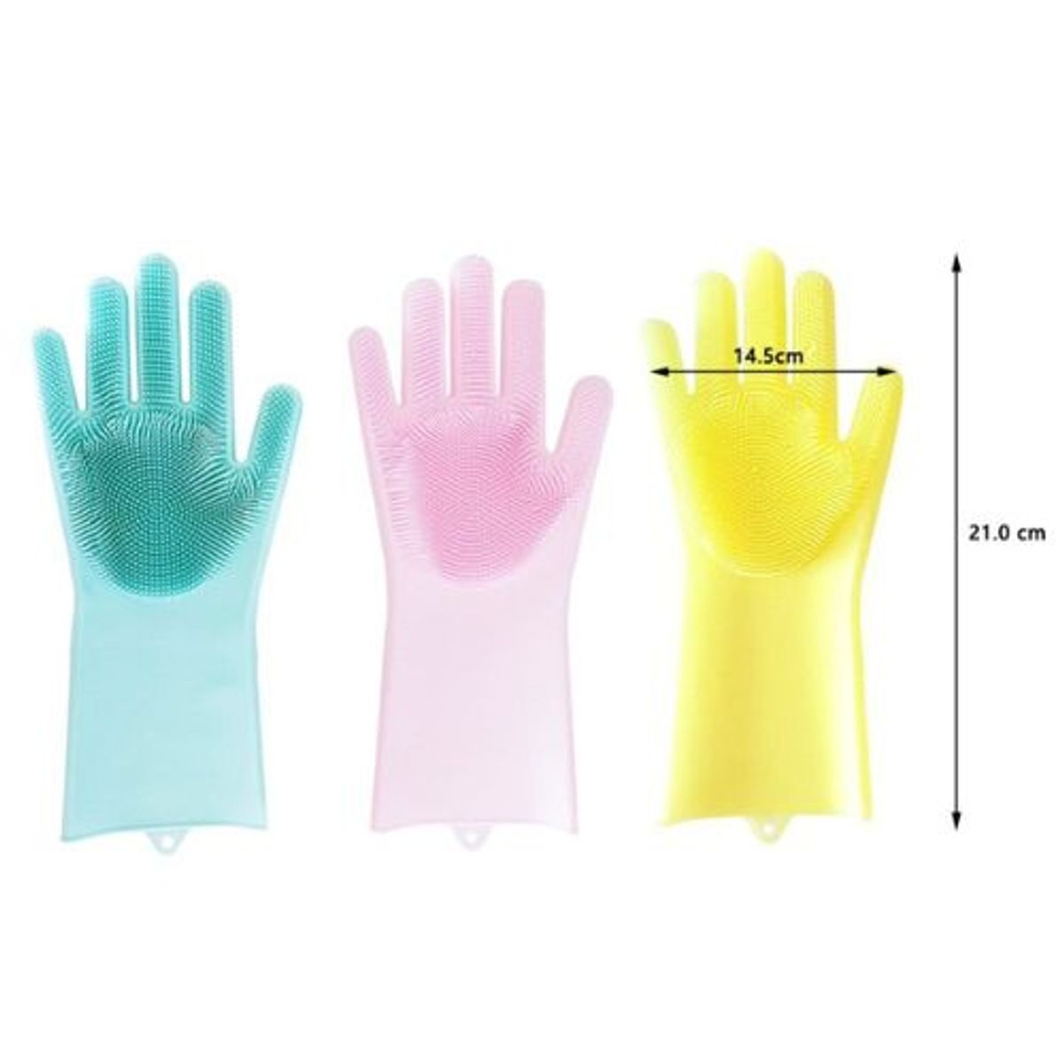 GENERICO - pack de dos pares GUANTES MAGICOS DE SILICONA