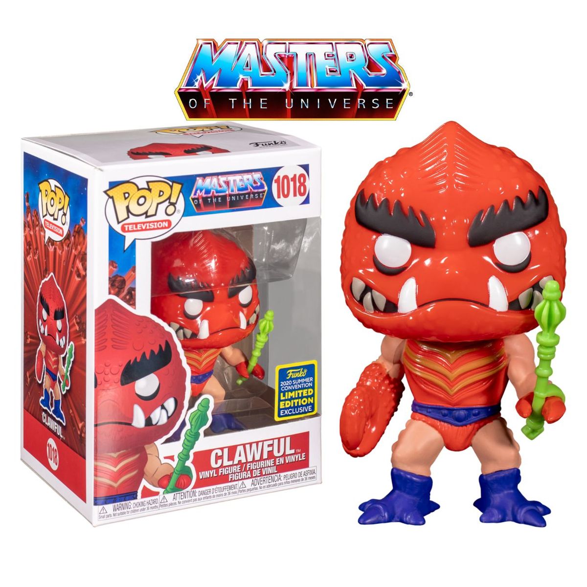 FUNKO - Funko Pop Clawful - Masters Of The Universe MOTU 2020 Summer