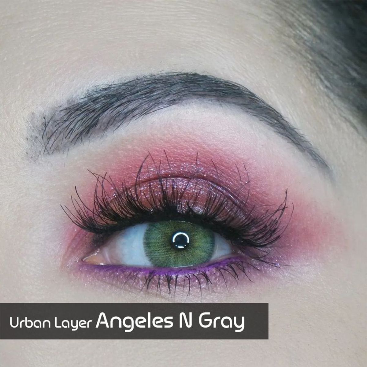 NU COLOR - Lentes de contacto UL Angeles N Gray