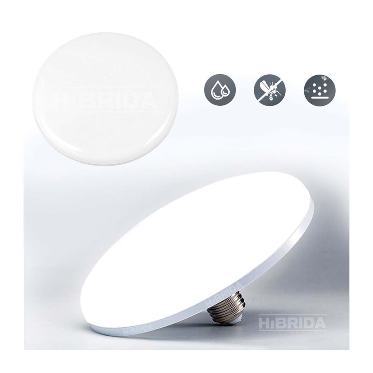 CUBULL - FOCO LED UFO DE 60W CUBULL FÁCIL INSTALACIÓN HOGAR EXTERIOR - HX-C60