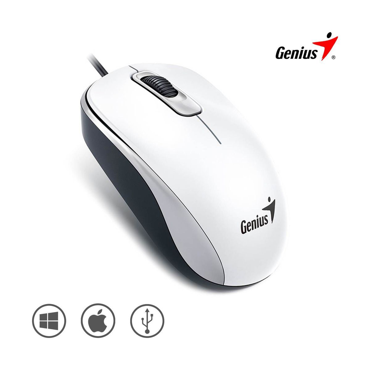 GENIUS - Mouse Genius Dx-110 White