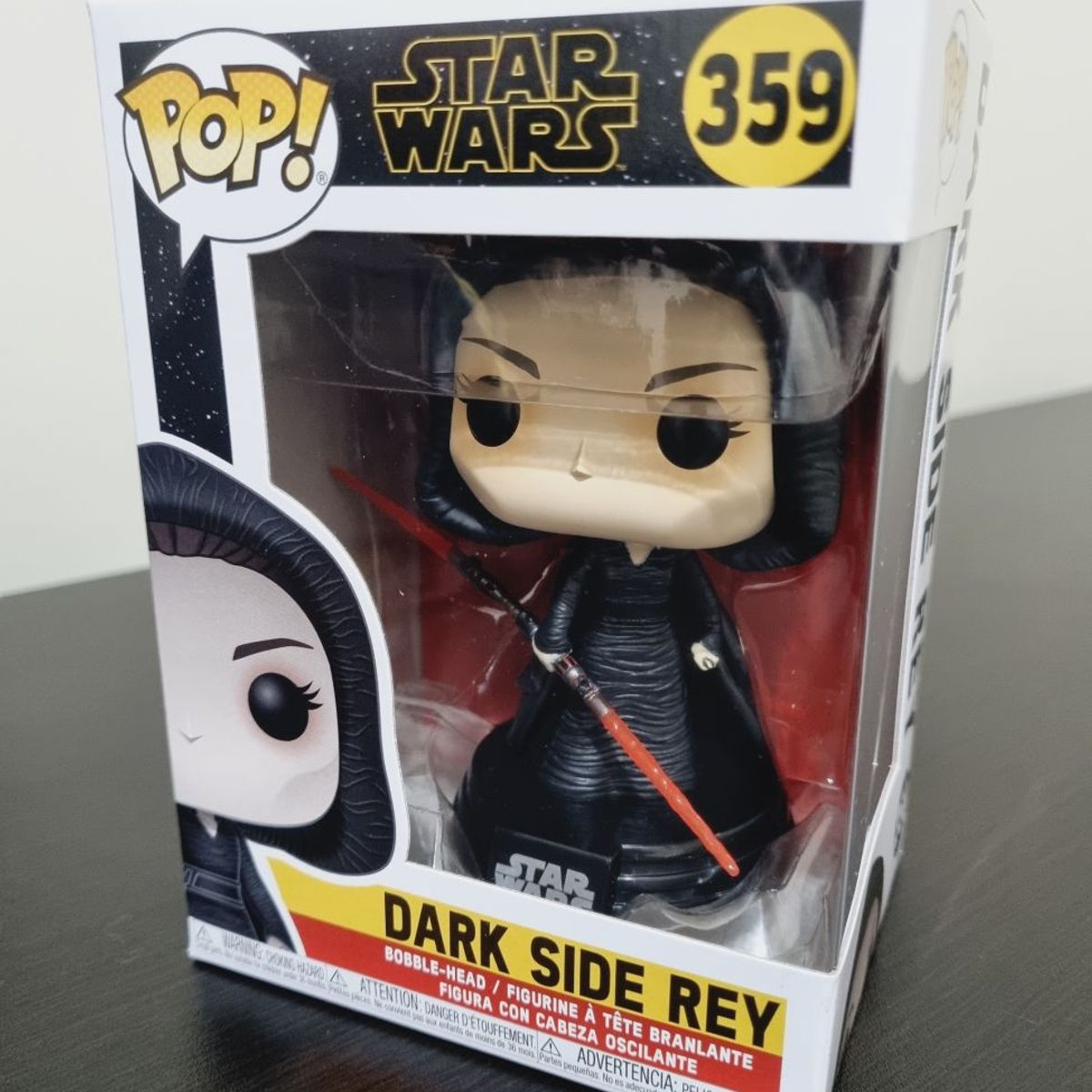 FUNKO - Funko Pop Dark Side Rey - Star Wars The Rise of Skywalker