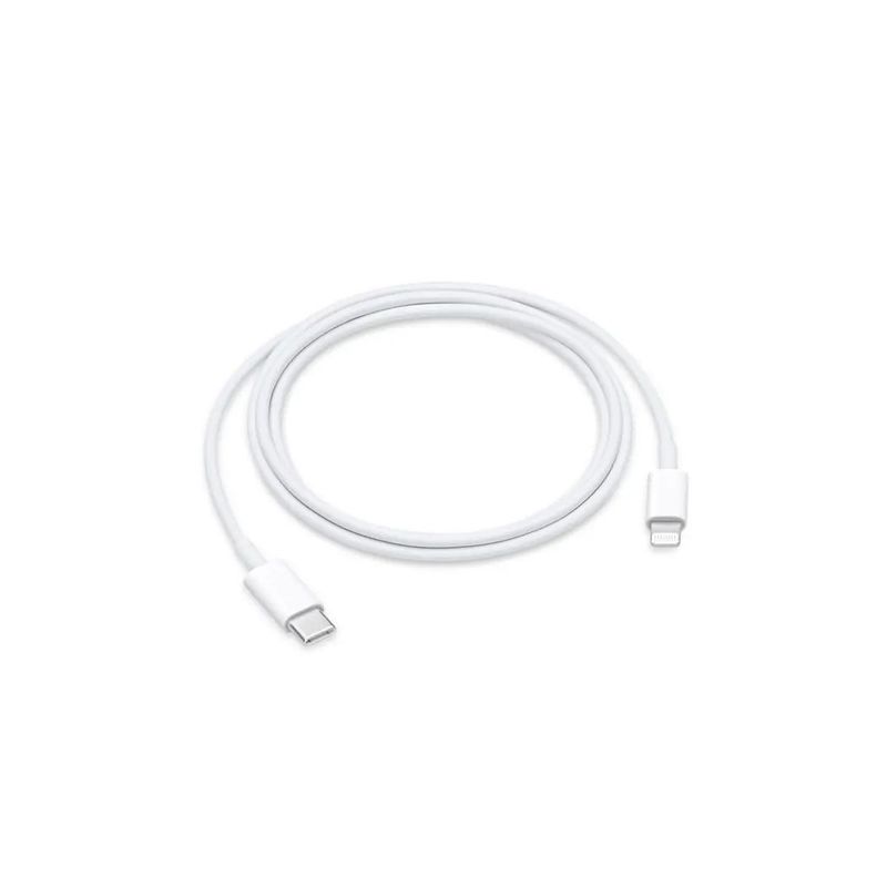 APPLE - Cable Apple de USB-C a Conector Lightning 1m Original - Blanco
