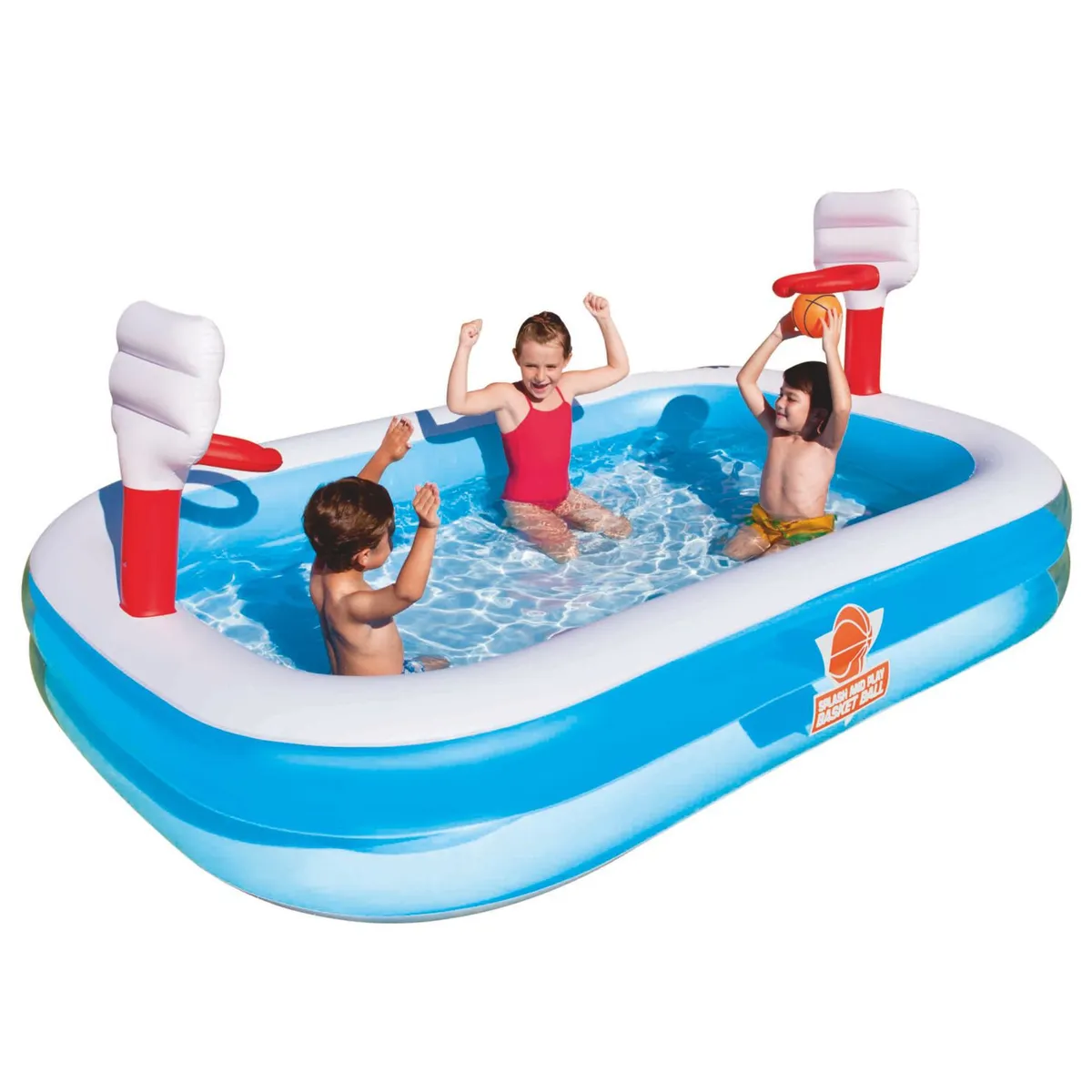 BESTWAY - Piscina Inflable con Juego de baloncesto