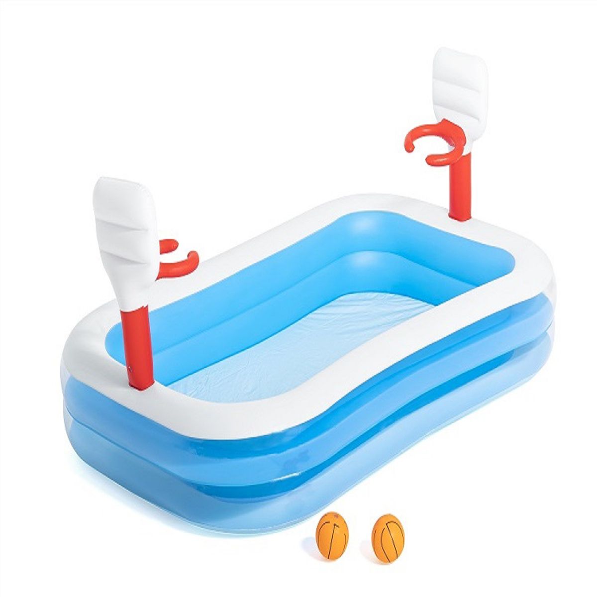 BESTWAY - Piscina Inflable con Juego de baloncesto