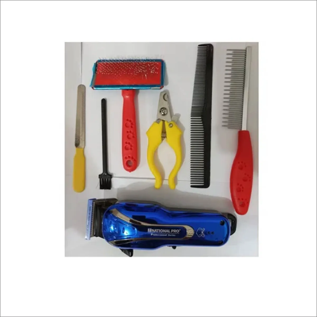 NATIONAL - Maquina cortadora de pelo profesional inalámbrica perro gato