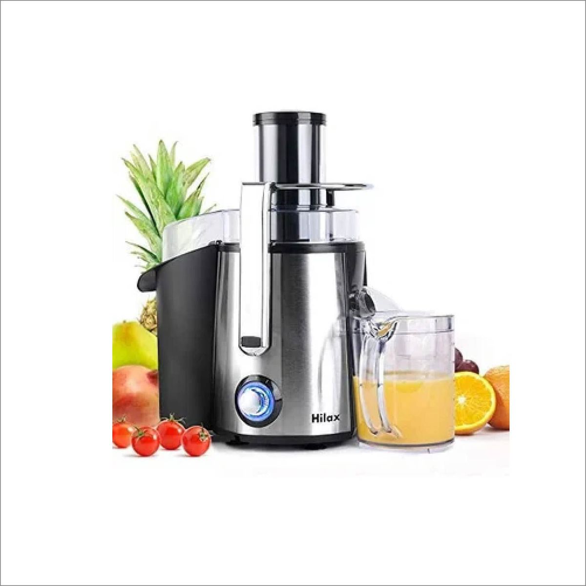 GENERICO - Extractor de jugos 2000 W para Frutas enteras - 2 velocidades
