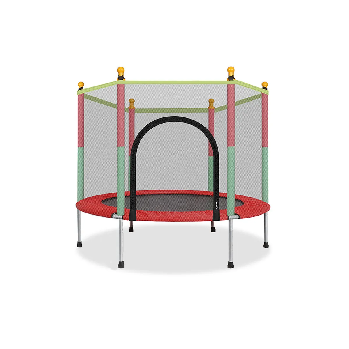 VOLTERETAS - Trampolín Cama Elastica Segura Para Niños Con Red Protectora