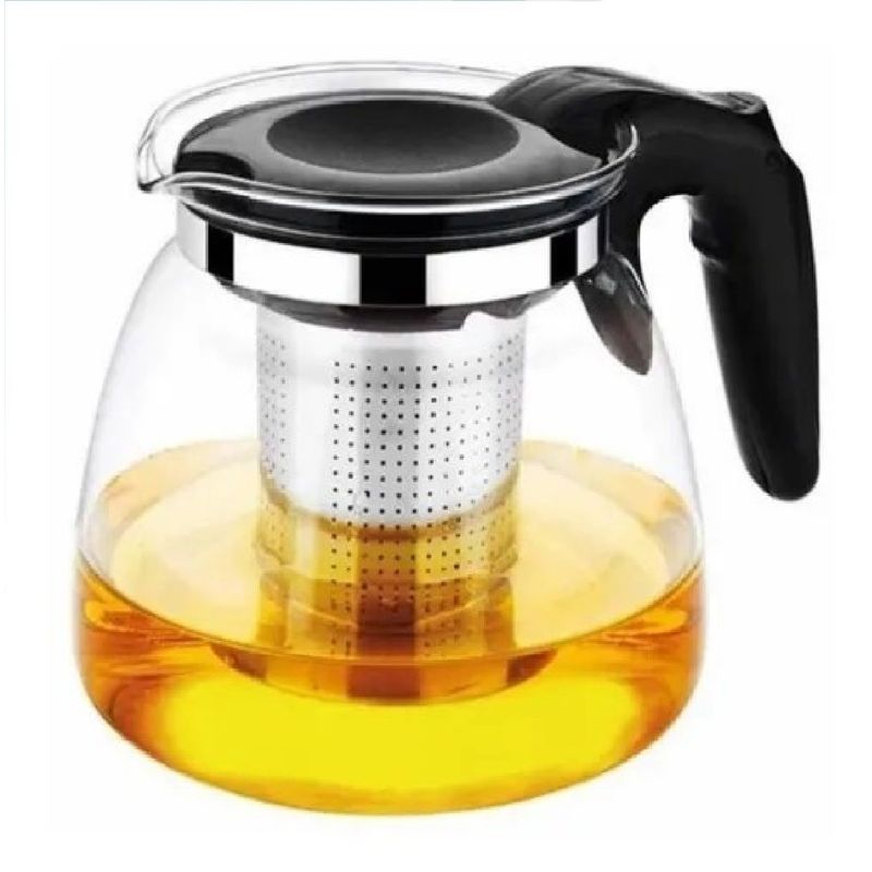 OTTOWARE - Tetera de Vidrio con Filtro 1500 ML