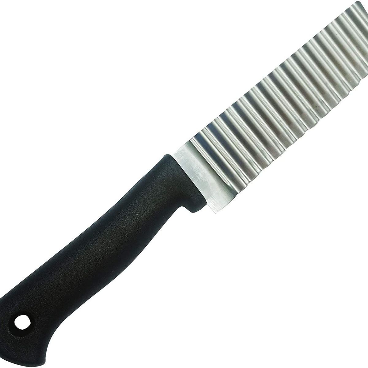 GENERICO - Cuchillo Cortador para Papas Fritas Onduladas utensilio