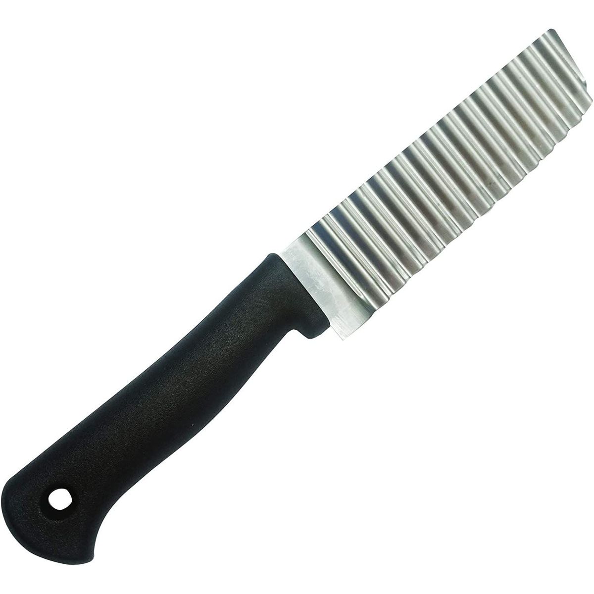GENERICO - Cuchillo Cortador para Papas Fritas Onduladas utensilio