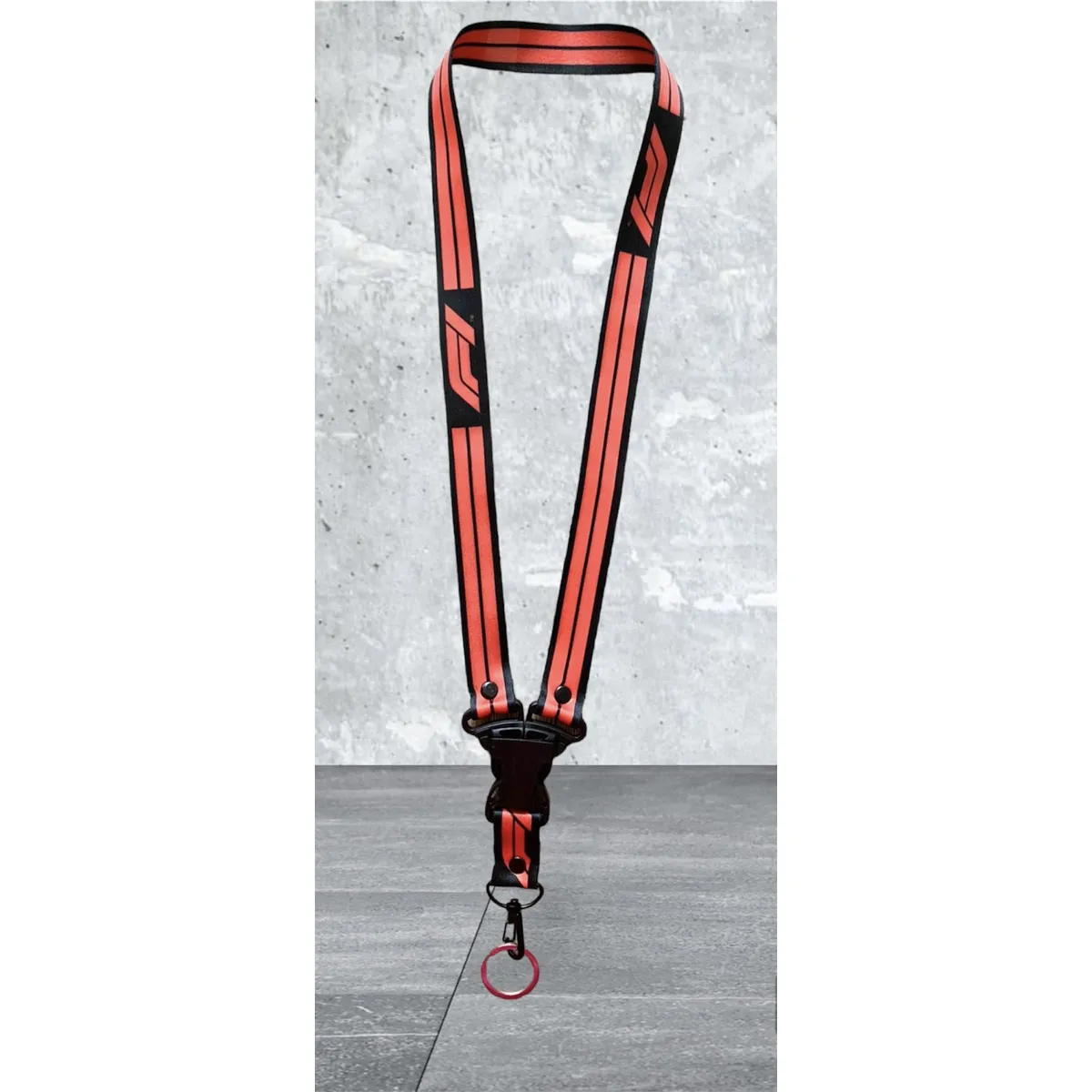 GENERICO - Llavero Formula 1 F1 Lanyard Pita Colgador Llaves Negro
