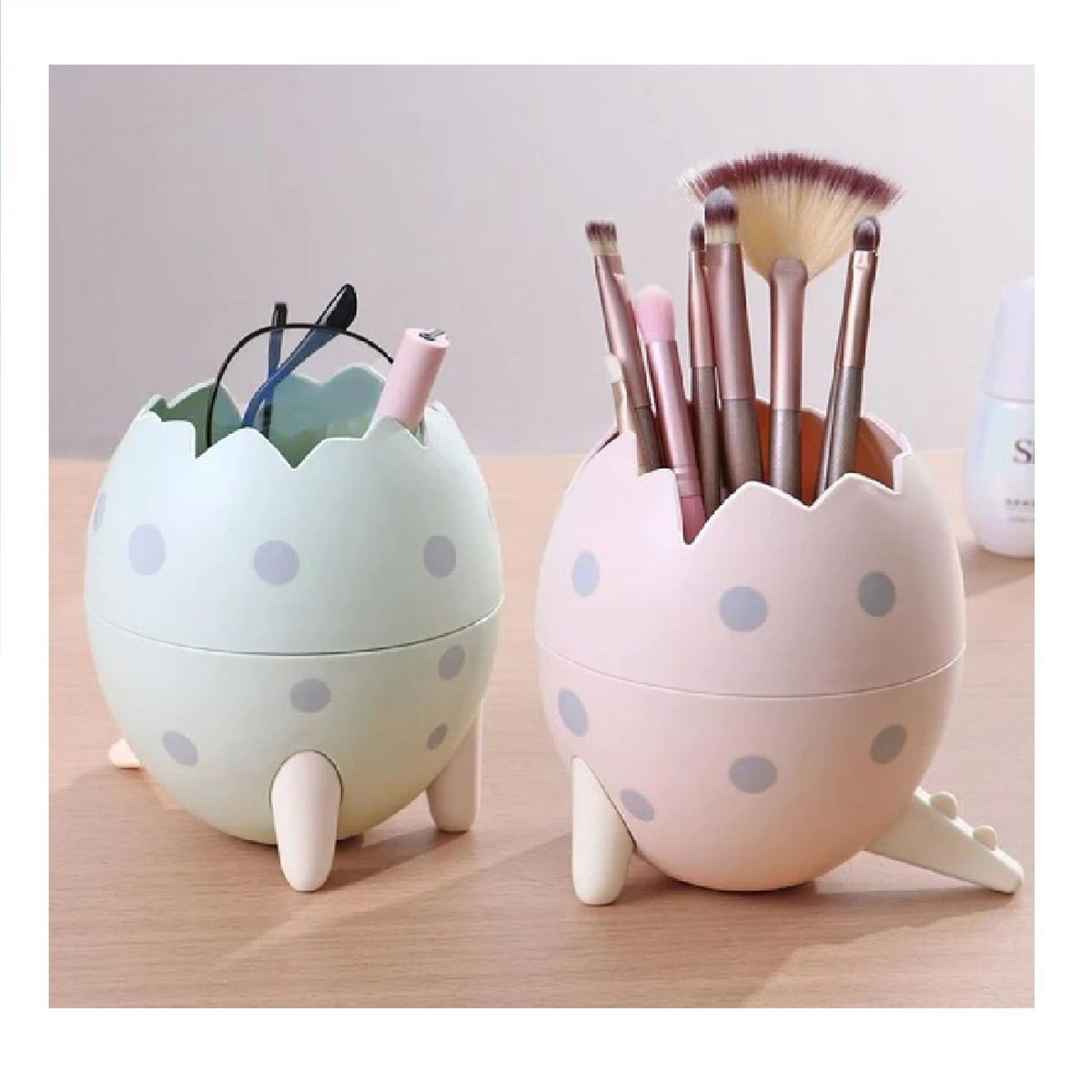 OTTOWARE - Porta Lapiceros Huevo de Dinosaurio Pack 2