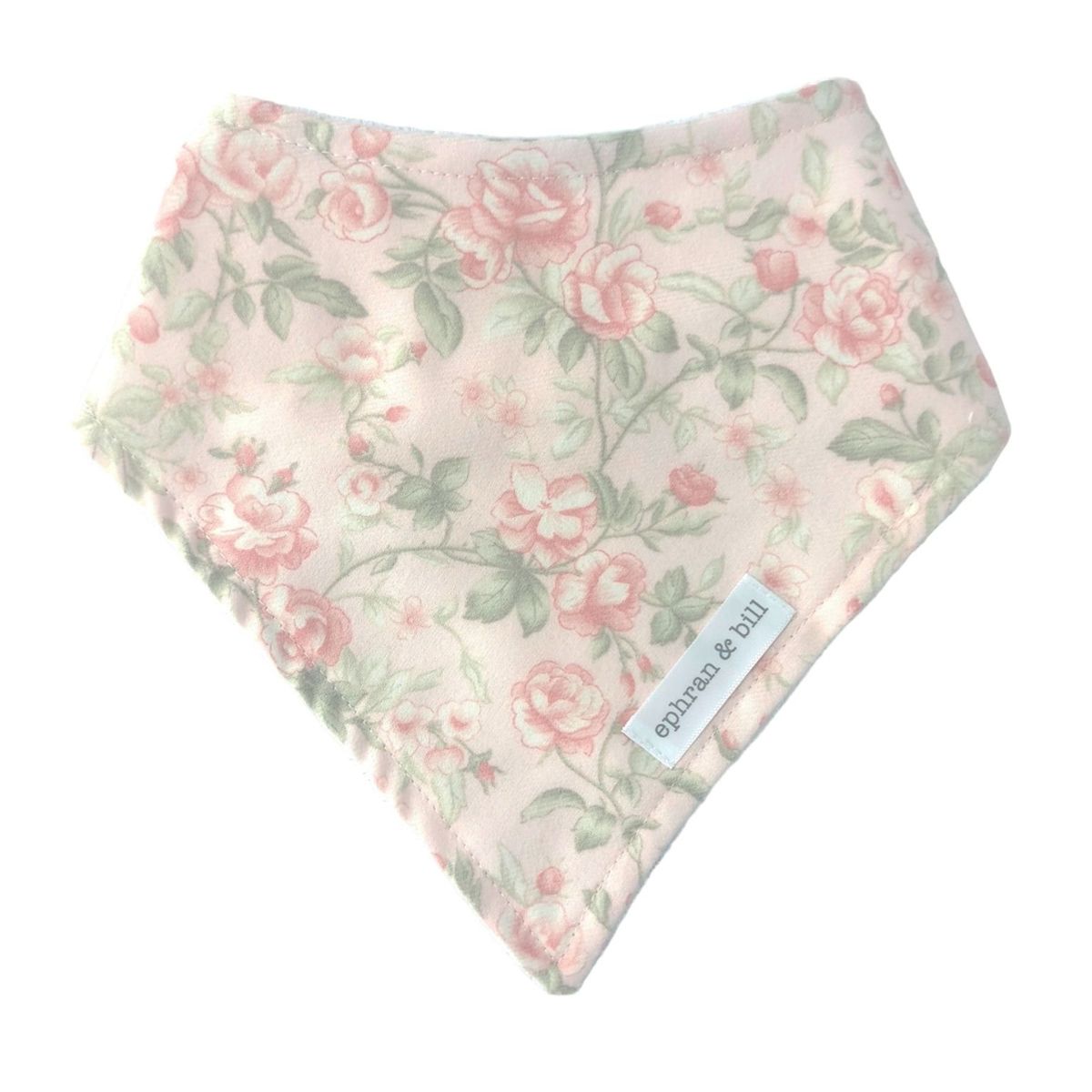 EPHRAN & BILL - Babero Bandana para Bebé Flores