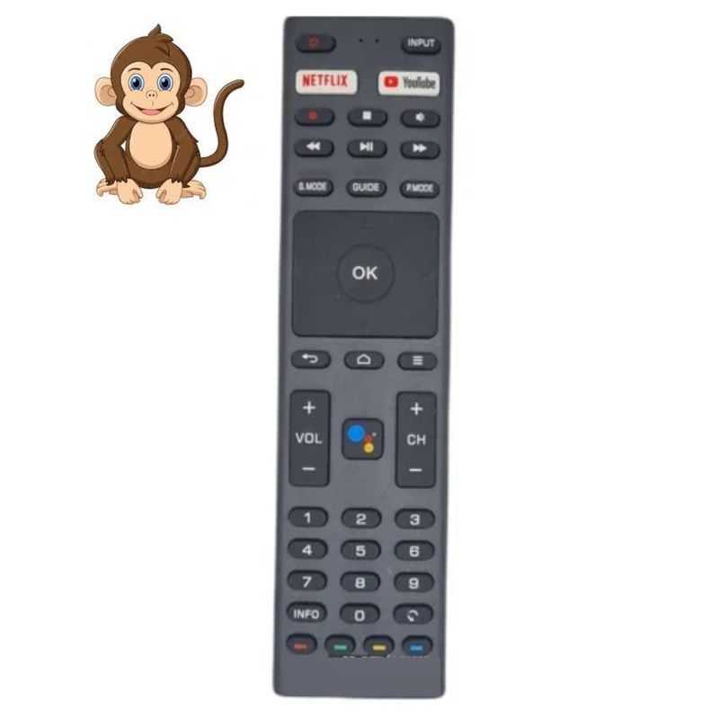 UNIVERSAL - Control Remoto Para Tv Jvc Lt-58kb618  Pilas