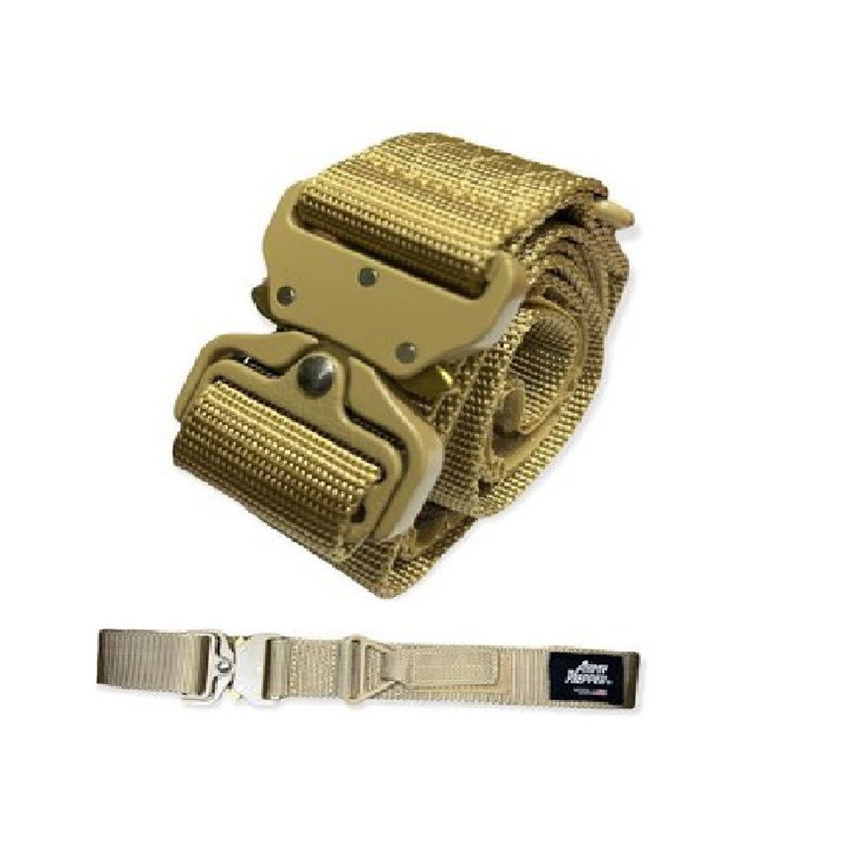 ARMY PREPPER - Cinturón correa  liberación rápida beige multipropósito