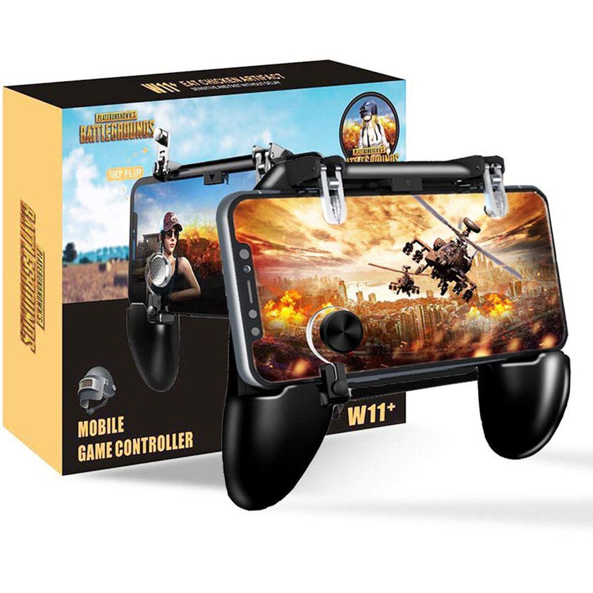 SEISA - Mando gatillo para celular   l1 + r1 pubg fornite / call of duty