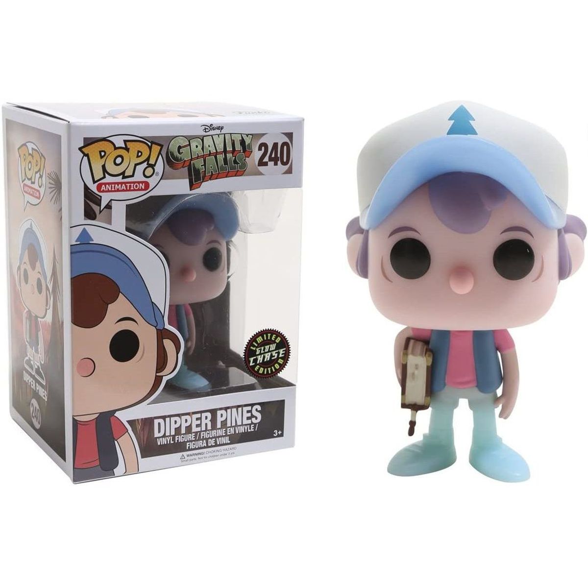 FUNKO - Funko Pop Dipper Pines Chase - Gravity Falls Glows Brilla