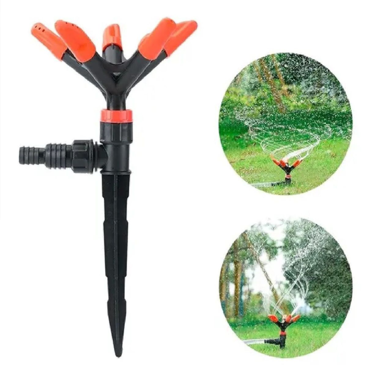 OTTOWARE - Rociador de Jardín 360