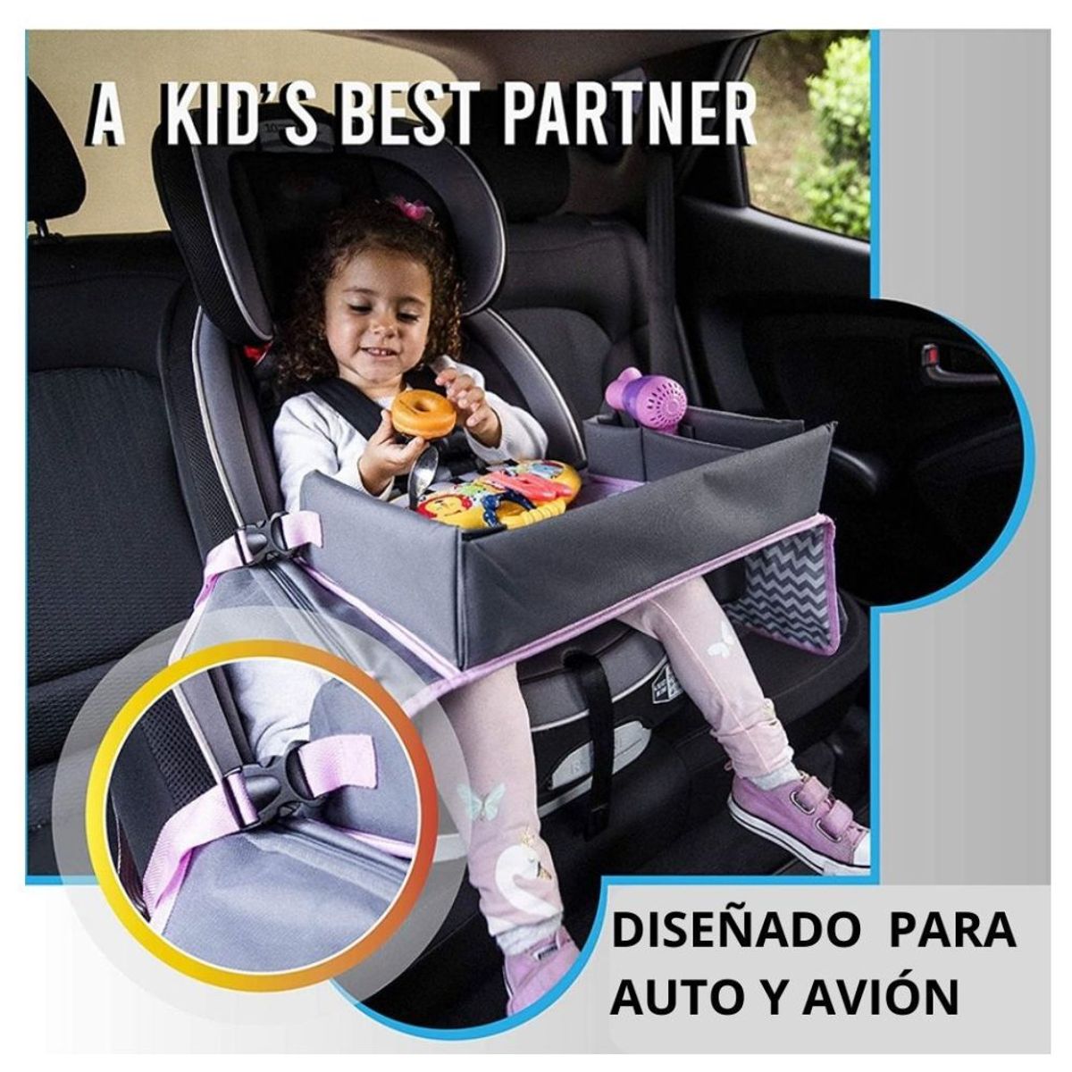 GENERICO - Mesa Plegable Multiuso Portátil Unicornio para Niños