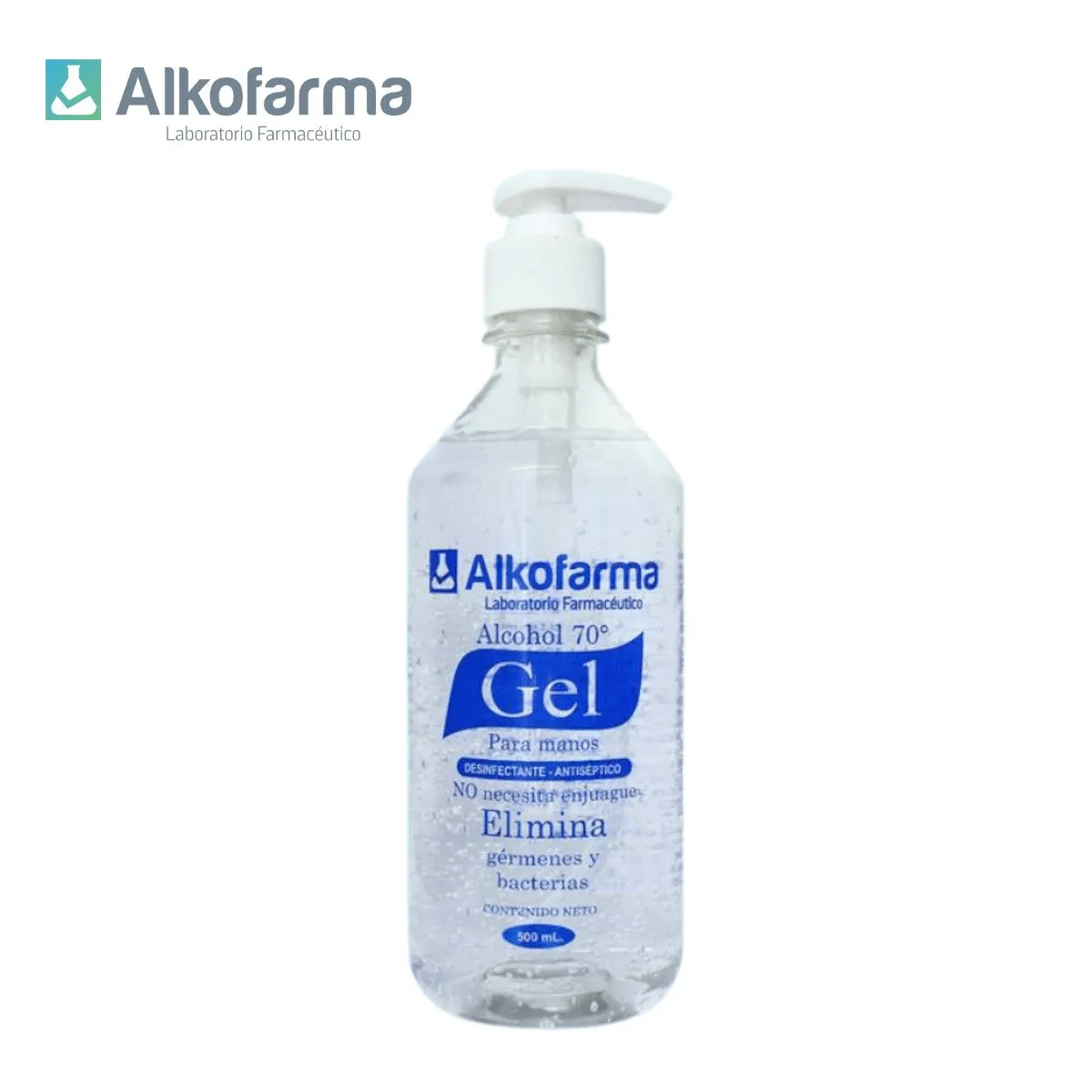 ALKOFARMA - Alcohol en gel 70° 500ml ALKOFARMA