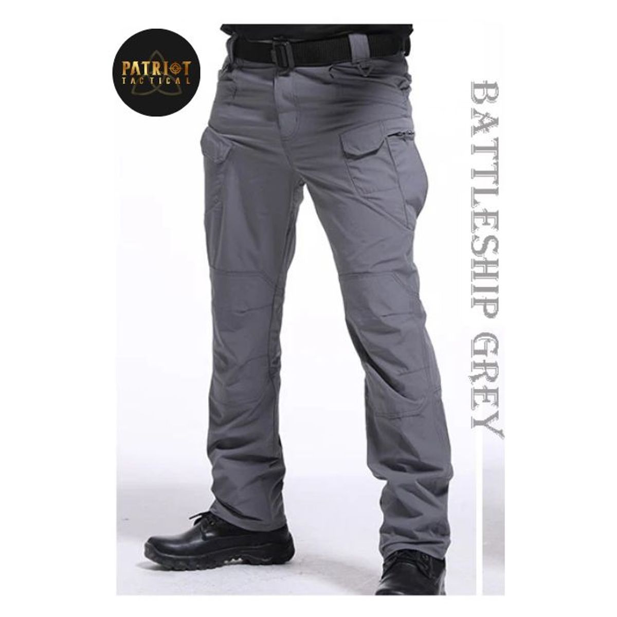 GENERICO - Pantalón Impermeable Plomo Gris