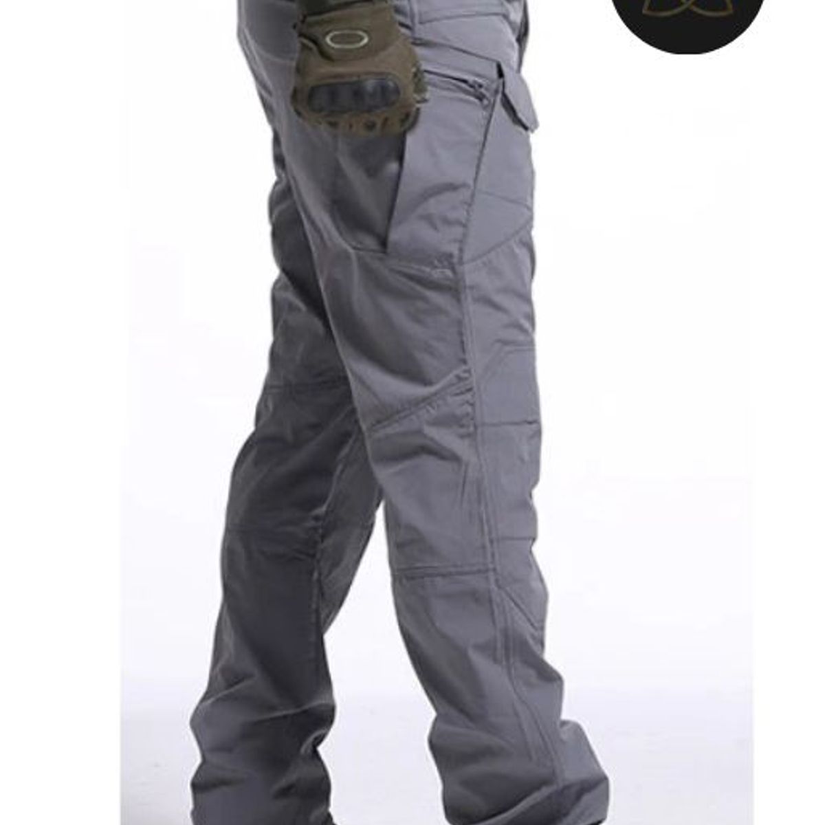 GENERICO - Pantalón Impermeable Plomo Gris