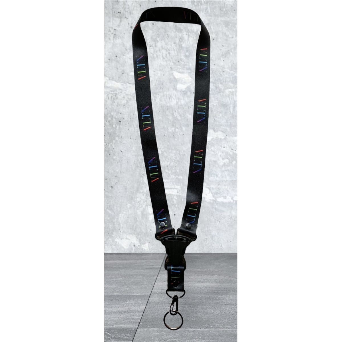 GENERICO - Llavero Valentino Lanyard Pita Colgador Llaves Cinta