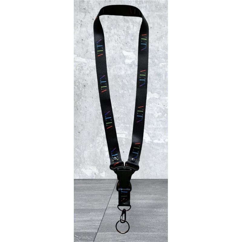 GENERICO - Llavero Valentino Lanyard Pita Colgador Llaves Cinta