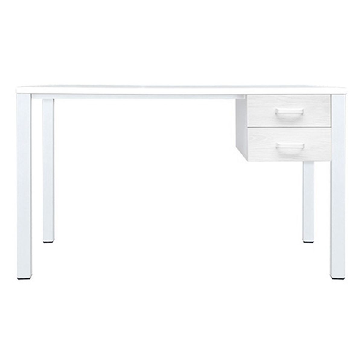 ZIYAZ - Escritorio Krona 120X60 C Cajones Flotantes BLANCO - BASE BLANCO