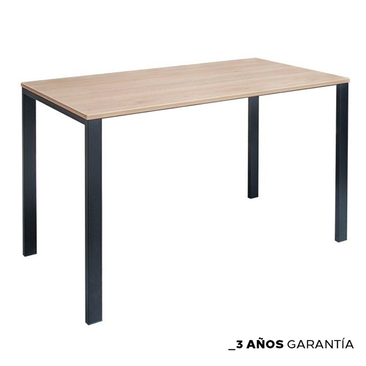 ZIYAZ - Escritorio Krona 120x60 ROVERE - BASE NEGRO