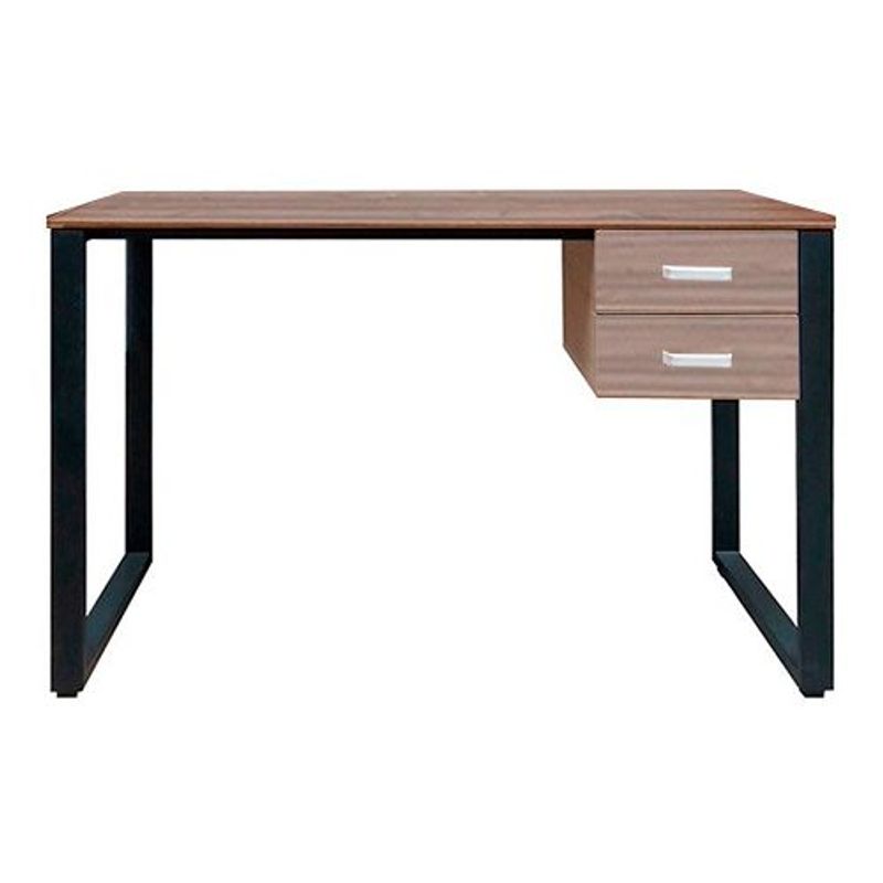 ZIYAZ - Escritorio OH 120X60 C Cajones Flotantes GALES - BASE NEGRO