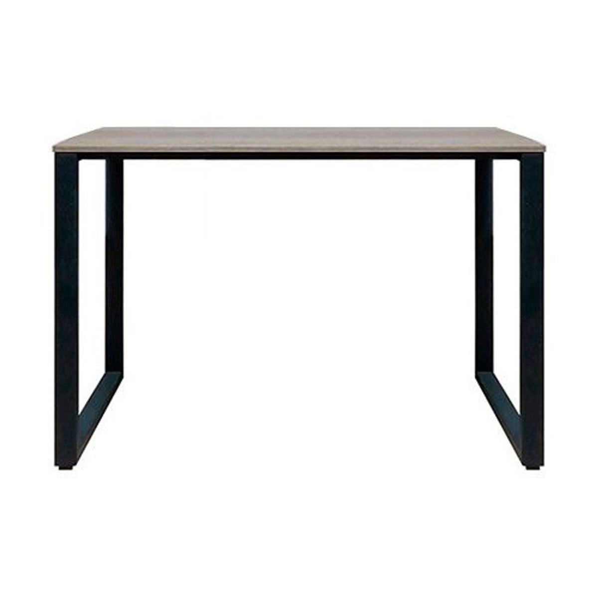 ZIYAZ - Escritorio OH 90X50 CENIZO - BASE NEGRO