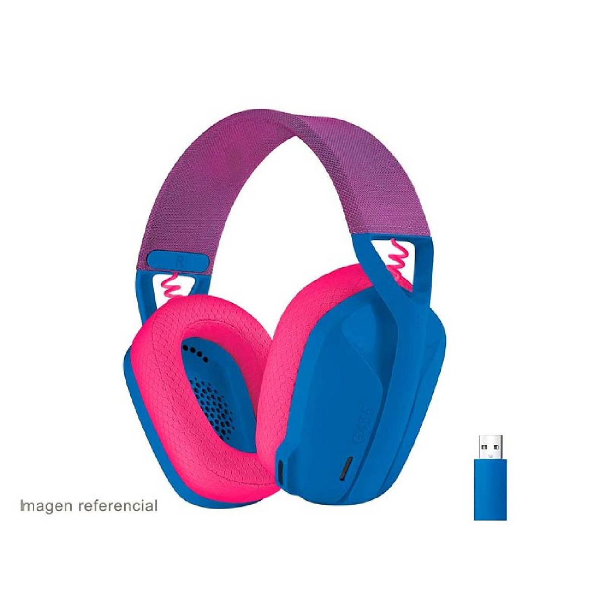 LOGITECH - Audífono con Micrófono Logitech G435 Lightspeed Bluetooth Blue