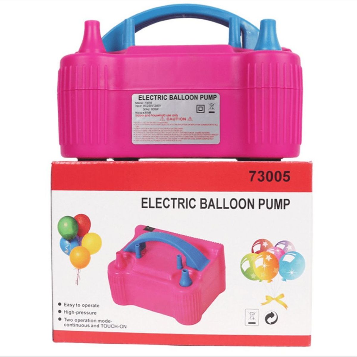 GENERICO - Inflador Eléctrico Para Globos 600w  Envio Express